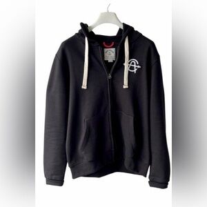 Iron & Resin Black Fleece Hoodie